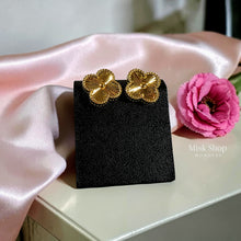 Luxury Van Cleef Inspired Set – Natural Shell & 5A Zircon Gold Plated