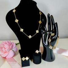 Van Cleef Inspired Set – Natural Mother of Pearl (Luxury Full Set)
