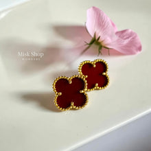Luxury Van Cleef Inspired Set – Natural Shell & 5A Zircon Gold Plated