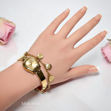 MissFox Women's Bracelet Watch – Gold / Two-Tone Gold & Silver