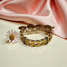 Gold Plated Coin Chain Bracelet