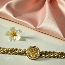 Gold Plated Coin Classic Bracelet