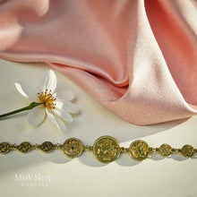 Double-Sided Coin Bracelet (Head & Horse) – Gold Plated Vintage Design