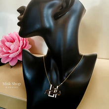 Ana Falastiniya Arabic necklace 21k gold plated identity jewelry from Misk Shop
