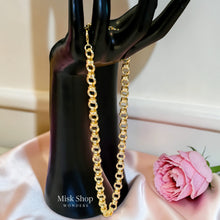 Classic link chain necklace 18K gold plated stainless steel women jewelry