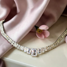 Elegant Minimal Zircon Bridal Jewelry Set