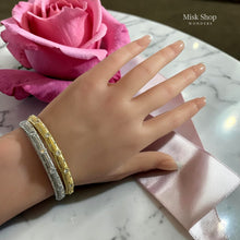 اسوارة فاخرة مرصعة مطلية ذهب من Misk Shop