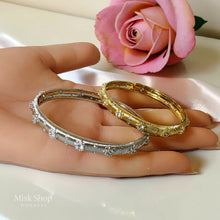 اسوارة فاخرة مرصعة مطلية ذهب من Misk Shop