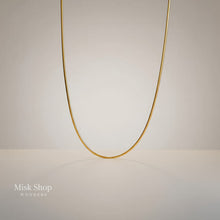 18K gold plated snake chain necklace from Misk Shop