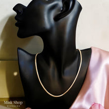 18K gold plated snake chain necklace from Misk Shop