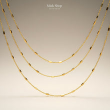 18K gold plated layered necklace from Misk Shop