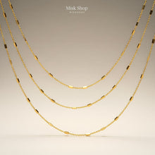 18K gold plated layered necklace from Misk Shop