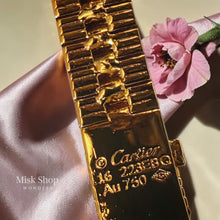 Premium handcrafted love style bangle plated with 21K gold 3 micron thickness