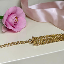 اسوارة عريضة مطلية ذهب مستوحاة من موناكو من Misk Shop