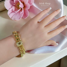 اسوارة عريضة مطلية ذهب مستوحاة من موناكو من Misk Shop