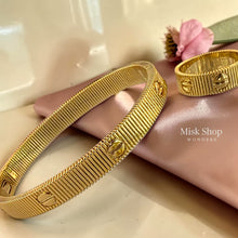 Love Gold Bangle – 21K Gold Plated