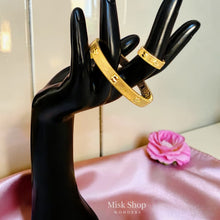 Love Gold Bangle – 21K Gold Plated