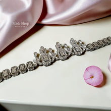 Luxury royal aristocratic zircon jewelry set with necklace, drop earrings, bracelet, and free-size ring for bridal and evening glamour