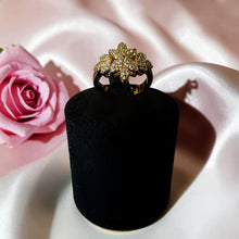 Royal Two-Tone Gold Bridal Zircon Jewelry Set