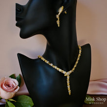 Snake Design Full Jewelry Set – 5A Zircon Gold Plated