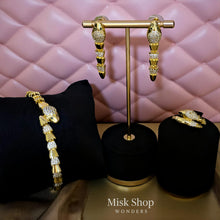 Snake Design Full Jewelry Set – 5A Zircon Gold Plated