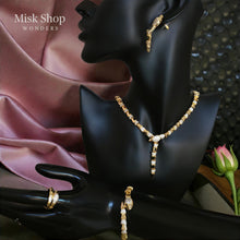 Snake Design Full Jewelry Set – 5A Zircon Gold Plated