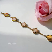 اسوارة فان كليف صدف طبيعي وجهين من Misk Shop