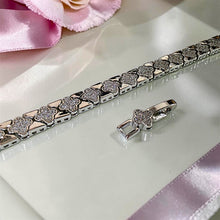 Van Cleef inspired floral bracelet with premium 5A zircon stones available in gold and silver adjustable size bracelet