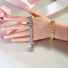
Van Cleef inspired floral bracelet with premium 5A zircon stones available in gold and silver adjustable size bracelet