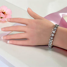 
Van Cleef inspired floral bracelet with premium 5A zircon stones available in gold and silver adjustable size bracelet