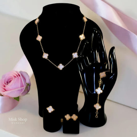 طقم فان كليف كامل صدف طبيعي فاخر من Misk Shop