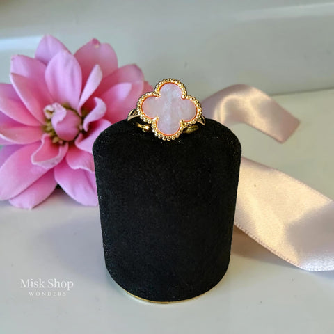 خاتم فان كليف صدف طبيعي من Misk Shop